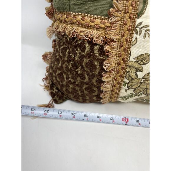 Luxury Decorative Rectangle PALM TREE Fringe, Chenille, Custom Made ~2 Available - Picture 10 of 10